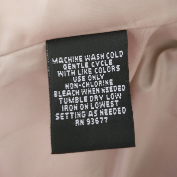 Stitch-Lined Single Breast Blazer Jacket 6P - Picture 8 of 8